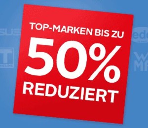 Top Marken bis zu 50% reduziert bei Otto